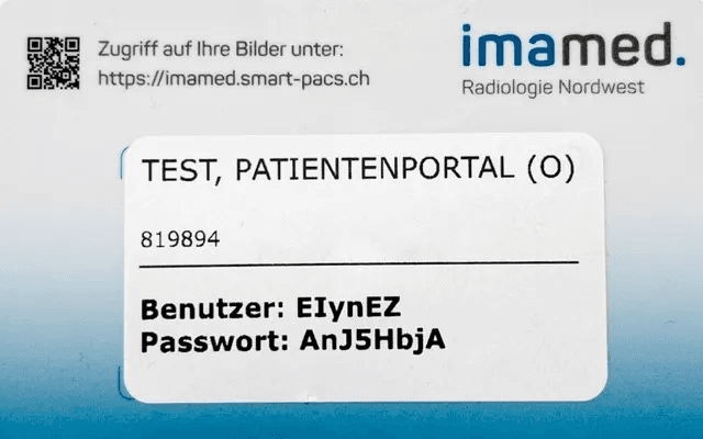 Patientenportalkarte